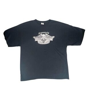 Vintage Sesostris Iron Nobles Shriners Ride T Shirt Gildan XL Biker Tee‎